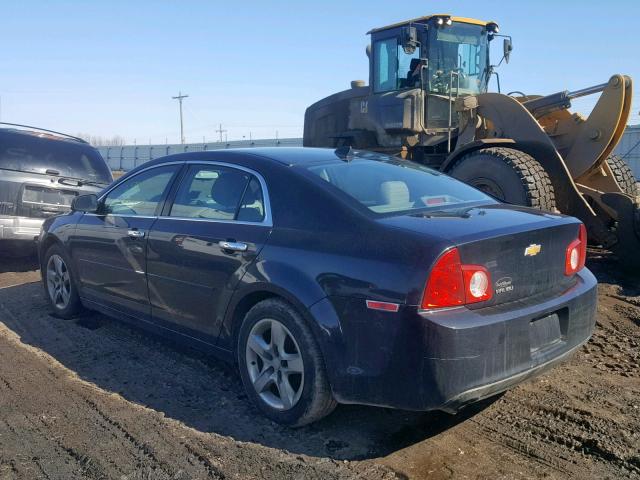 1G1ZB5E01CF220765 - 2012 CHEVROLET MALIBU LS BLACK photo 3