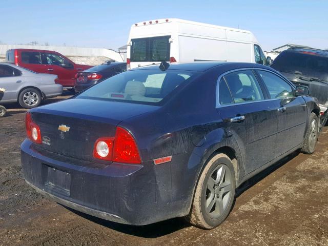 1G1ZB5E01CF220765 - 2012 CHEVROLET MALIBU LS BLACK photo 4