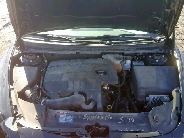 1G1ZB5E01CF220765 - 2012 CHEVROLET MALIBU LS BLACK photo 7