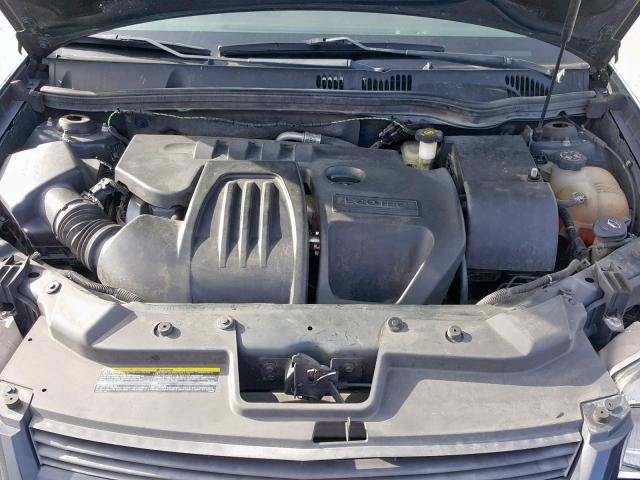 1G1AL58F987235090 - 2008 CHEVROLET COBALT LT GRAY photo 7