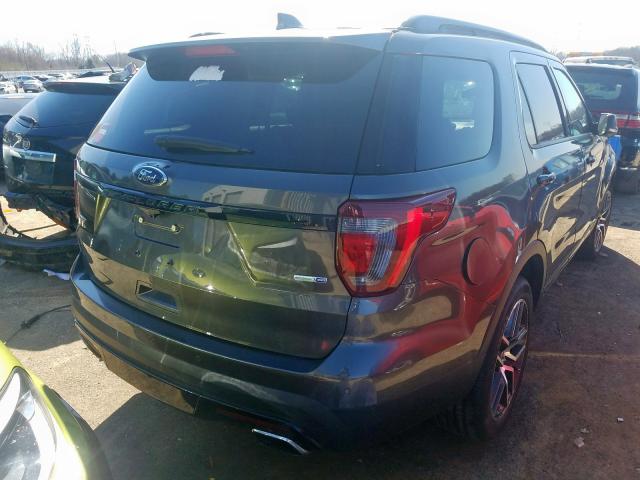 1FM5K8GT7HGA66896 - 2017 FORD EXPLORER SPORT  photo 4