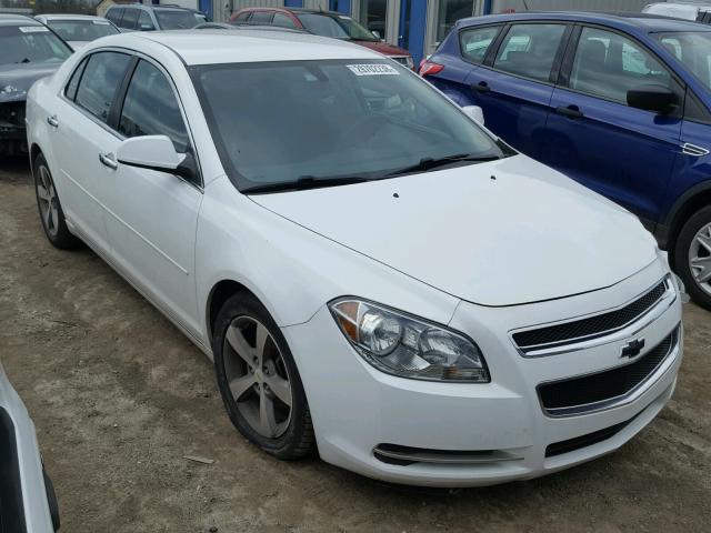 1G1ZC5EU9CF131669 - 2012 CHEVROLET MALIBU 1LT WHITE photo 1