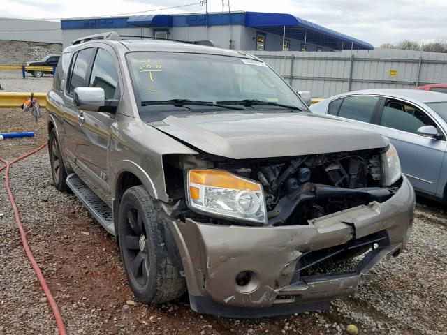 5N1BA08D98N604041 - 2008 NISSAN ARMADA SE TAN photo 1