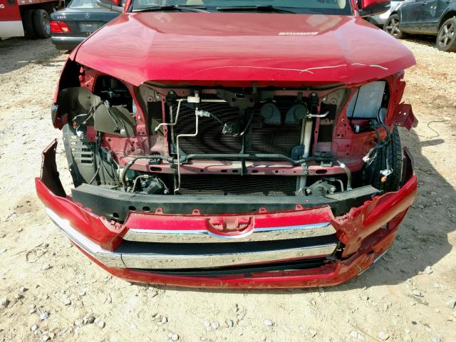 JTEBU5JRXG5382988 - 2016 TOYOTA 4RUNNER SR RED photo 9