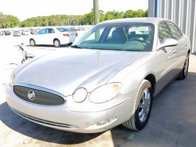 2G4WC582X61170864 - 2006 BUICK LACROSSE C SILVER photo 2