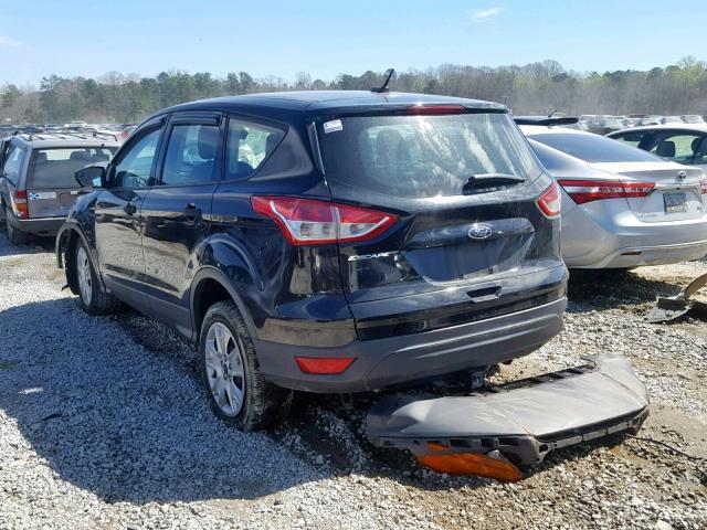 1FMCU0F73DUB28765 - 2013 FORD ESCAPE S BLACK photo 3