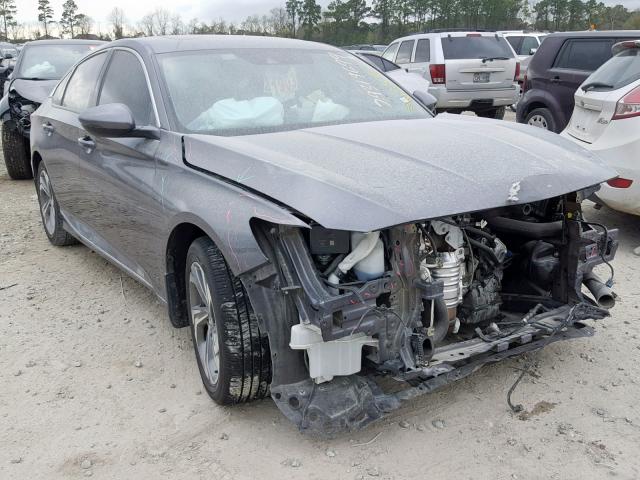 1HGCV1F52JA046479 - 2018 HONDA ACCORD EXL GRAY photo 1