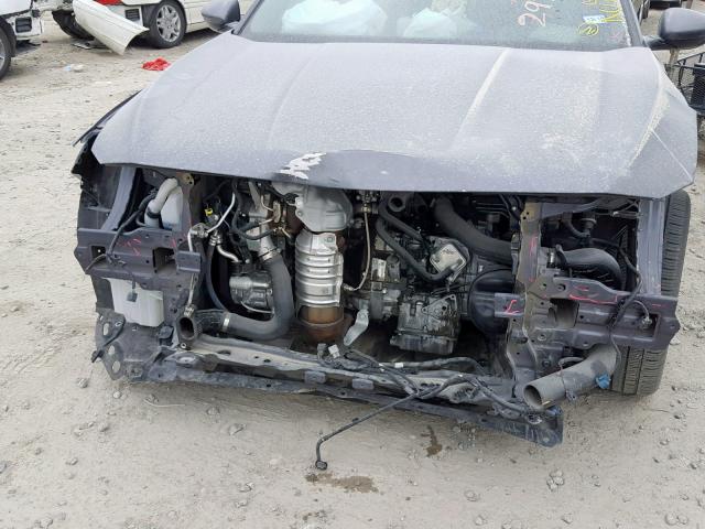 1HGCV1F52JA046479 - 2018 HONDA ACCORD EXL GRAY photo 9