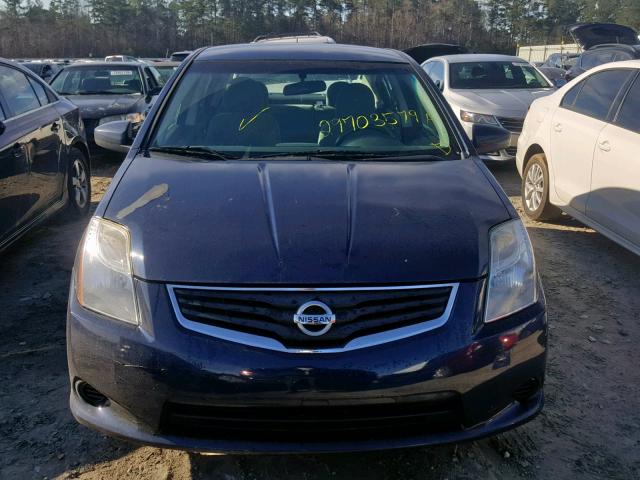 3N1AB6AP1CL745427 - 2012 NISSAN SENTRA 2.0 BLUE photo 9