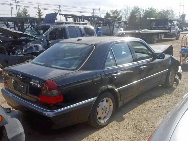 WDBHA24G0YA841498 - 2000 MERCEDES-BENZ C 230 BLACK photo 4