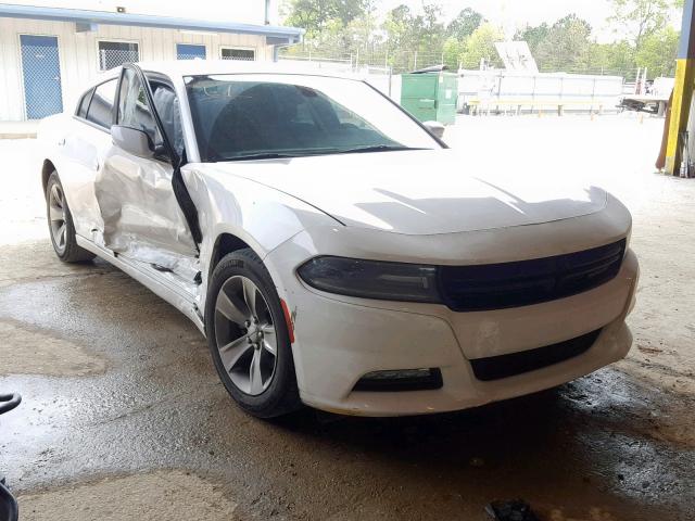 2C3CDXHG6GH319389 - 2016 DODGE CHARGER SX WHITE photo 1