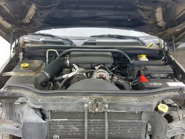 1J8HH48K17C511727 - 2007 JEEP COMMANDER BLACK photo 7