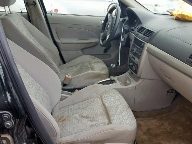 1G2AJ55F587276077 - 2008 PONTIAC G5 BLACK photo 5