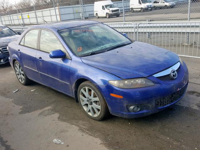 1YVHP80D365M51123 - 2006 MAZDA 6 S BLUE photo 1