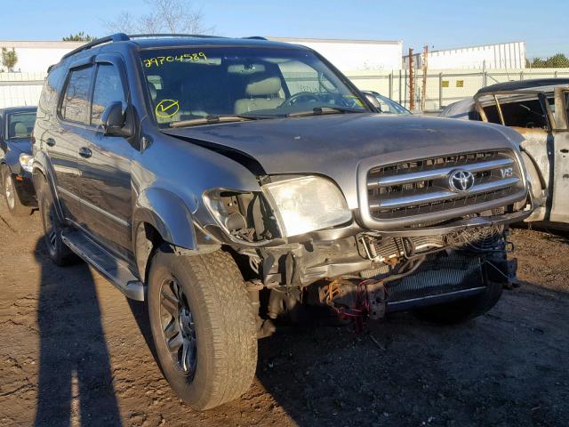 5TDBT48A93S180326 - 2003 TOYOTA SEQUOIA LI GRAY photo 1