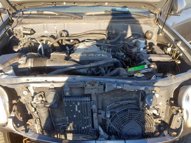 5TDBT48A93S180326 - 2003 TOYOTA SEQUOIA LI GRAY photo 7