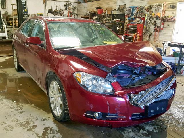 1G1ZE5E70BF111040 - 2011 CHEVROLET MALIBU LTZ RED photo 1