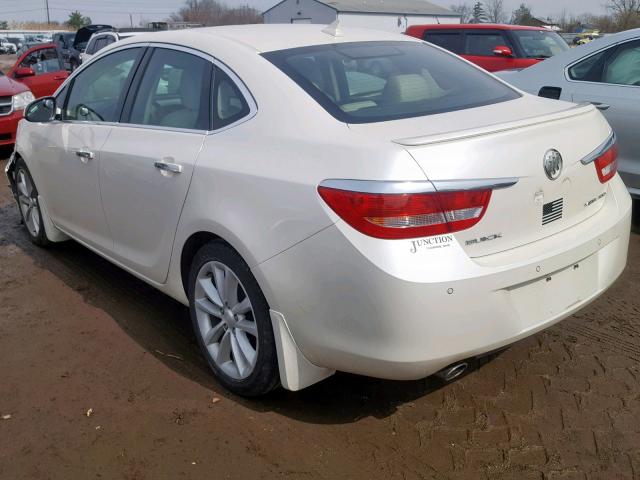 1G4PR5SK2D4251743 - 2013 BUICK VERANO CON WHITE photo 3