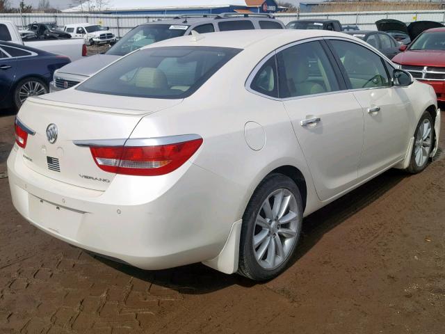 1G4PR5SK2D4251743 - 2013 BUICK VERANO CON WHITE photo 4