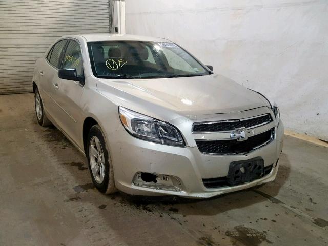 1G11B5SA0DF201572 - 2013 CHEVROLET MALIBU LS SILVER photo 1