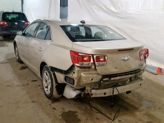 1G11B5SA0DF201572 - 2013 CHEVROLET MALIBU LS SILVER photo 3