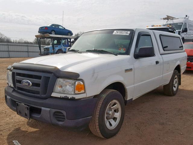 1FTKR1AE6BPA25638 - 2011 FORD RANGER WHITE photo 2