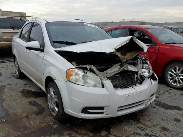 KL1TD56637B146134 - 2007 CHEVROLET AVEO BASE Ağ foto 1