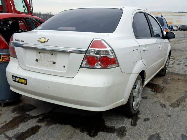 KL1TD56637B146134 - 2007 CHEVROLET AVEO BASE Ağ foto 4