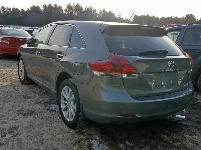 4T3BA3BB2DU036571 - 2013 TOYOTA VENZA LE GRAY photo 3