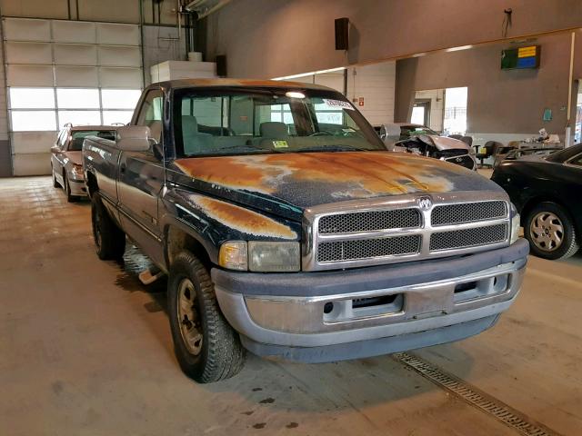 1B7KC26Z8RS597661 - 1994 DODGE RAM 2500 GREEN photo 1