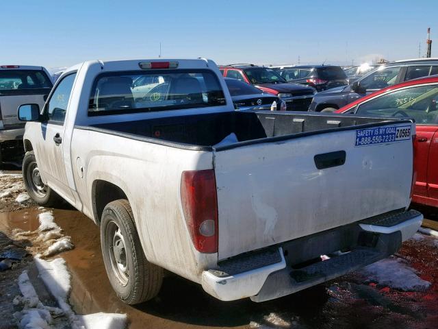 1GCCSBF96B8131169 - 2011 CHEVROLET COLORADO WHITE photo 3