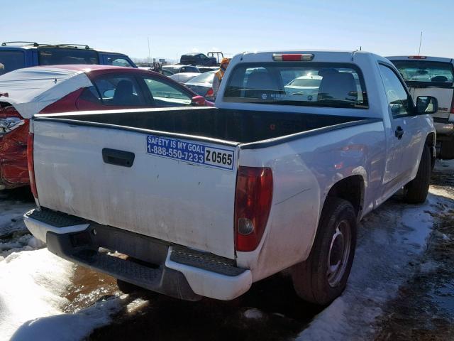 1GCCSBF96B8131169 - 2011 CHEVROLET COLORADO WHITE photo 4