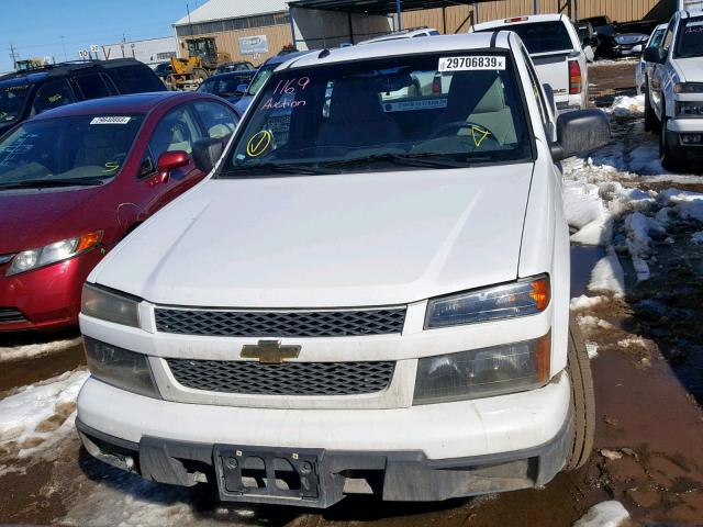 1GCCSBF96B8131169 - 2011 CHEVROLET COLORADO WHITE photo 9