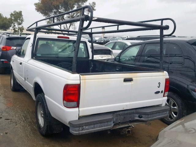 1FTYR10V9YPA04206 - 2000 FORD RANGER WHITE photo 3