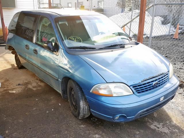 2FMZA50443BA43291 - 2003 FORD WINDSTAR W BLUE photo 1