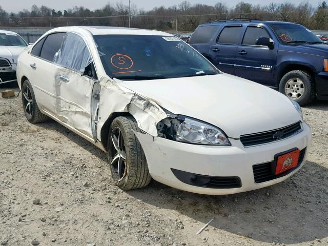 2G1WU583X89253038 - 2008 CHEVROLET IMPALA LTZ WHITE photo 1