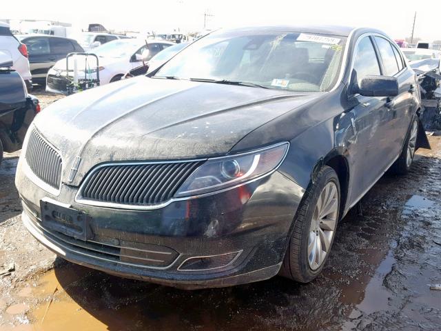 1LNHL9DK1FG603657 - 2015 LINCOLN MKS BLACK photo 2