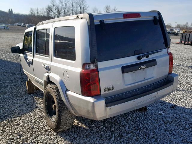 1J8HG48K98C114593 - 2008 JEEP COMMANDER 银色 照片 3