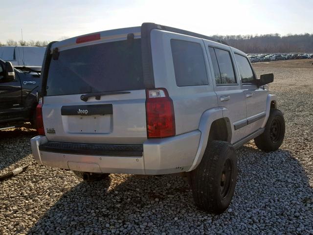 1J8HG48K98C114593 - 2008 JEEP COMMANDER 银色 照片 4