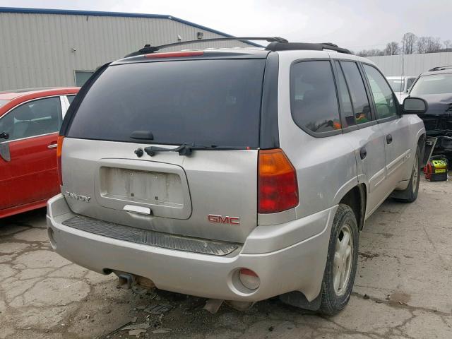 1GKDT13S642258050 - 2004 GMC ENVOY GRAY photo 4