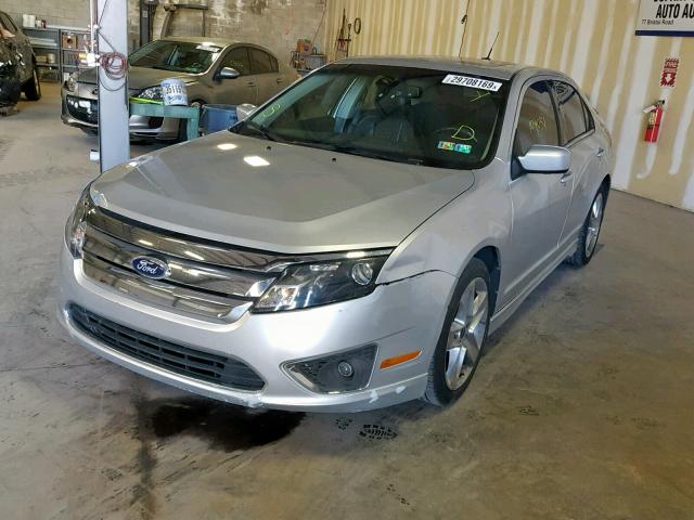 3FAHP0DCXCR202695 - 2012 FORD FUSION SPO GRAY photo 2