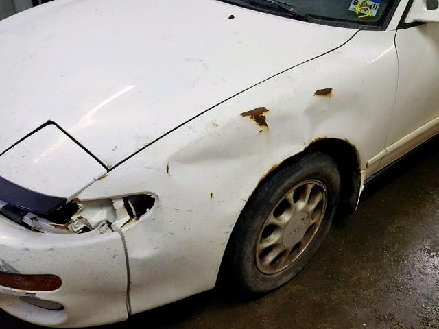 JT5ST87K7N0124839 - 1992 TOYOTA CELICA GT WHITE photo 9