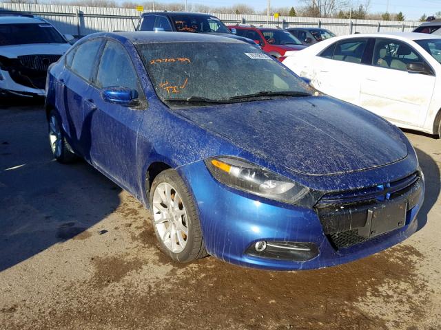 1C3CDFBA3DD258817 - 2013 DODGE DART SXT BLUE photo 1