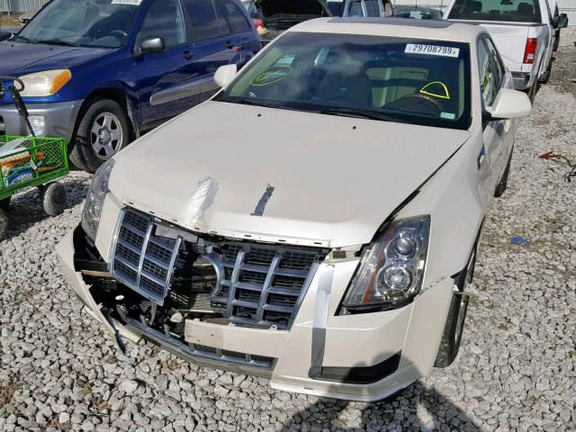 1G6DE5E57C0108580 - 2012 CADILLAC CTS LUXURY WHITE photo 2