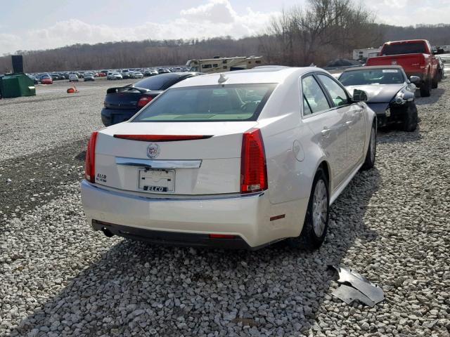 1G6DE5E57C0108580 - 2012 CADILLAC CTS LUXURY WHITE photo 4