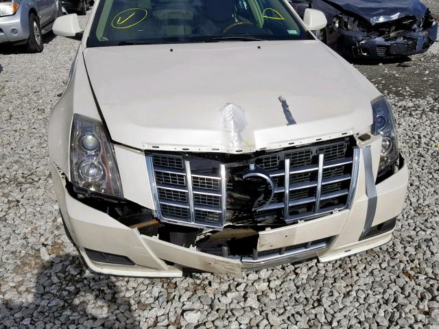 1G6DE5E57C0108580 - 2012 CADILLAC CTS LUXURY WHITE photo 9