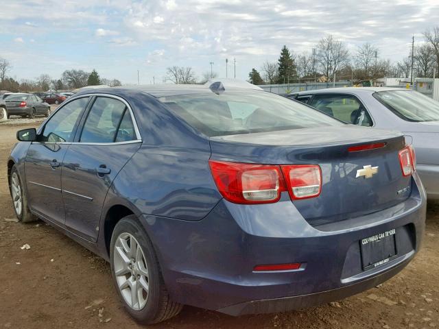 1G11C5SLXEF188748 - 2014 CHEVROLET MALIBU 1LT 蓝色 照片 3