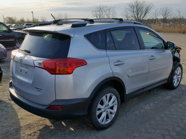 2T3DFREV4FW373734 - 2015 TOYOTA RAV4 LIMIT SILVER photo 4