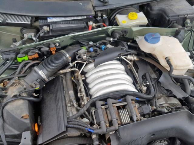 WVWYH63BX3E466019 - 2003 VOLKSWAGEN PASSAT GLX GREEN photo 7