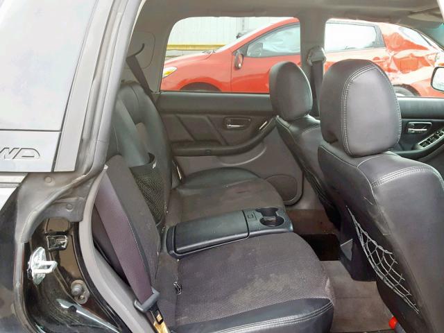 4S4BT62C157100676 - 2005 SUBARU BAJA SPORT BLACK photo 6